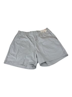 uniqlo Men stretch active shorts Light Gray Athletic Shorts